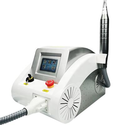 China Professional Mini ND Yag Laser Dye Removal Laser Tattoo Removal Machine Portable Q Switched Removal Machine Professional Beauty Equipment for sale