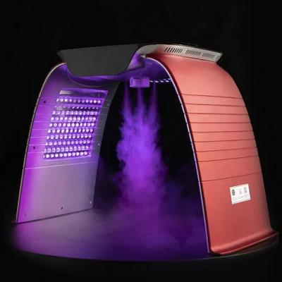 China Hot And Cold Mask Machine Boiler ABS Machine Pdt Sweat Protection ABS Beauty Machine Acne Treatment Mask LED Red Phototherapy Mach for sale