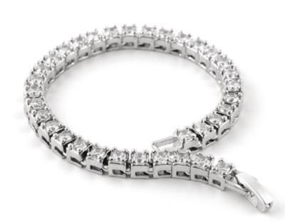 China Stainless Steel Cuban Main Stone Tennis Hot Sale Zircon Chain Necklace & Bracelet SSCN--003 for sale