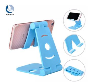 China Silicone Adjustable Anti-skid Angle Quality Mobile Phone Holder Foldable Mobile Phone Holder For Desktop for sale