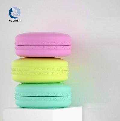 China New Design Macaron 10g Aseptic Colorful PP Container Cosmetic Jars Cosmetic Packaging Jars for sale