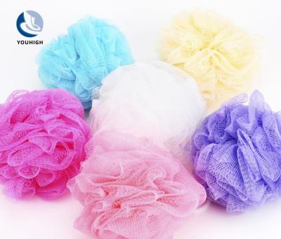 China EXFOLIATE Cheap Colorful Sponge Ball Bath Ball for sale