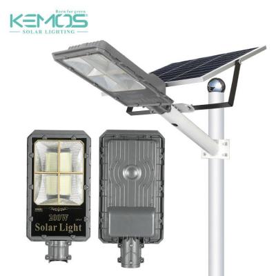 China ROAD Road Street Light 60watt 100watt 200watt 300watt 400watt Smart Waterproof LED Solar Powered Street Light for sale