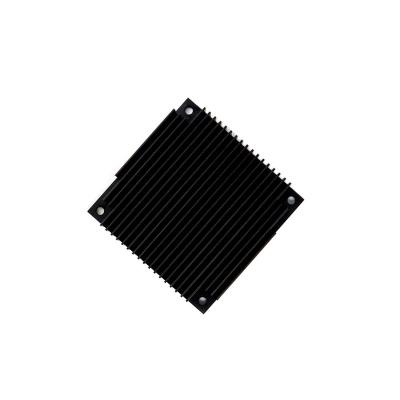 China Custom Aluminum Heatsink OEM Heatsinks Extruded Heatsink Black For Computer Heatsink for sale