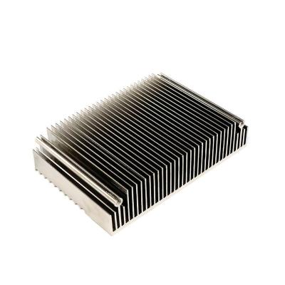 China Computer Case High Quality Extrusion Fin Aluminum Bond Radiator for sale