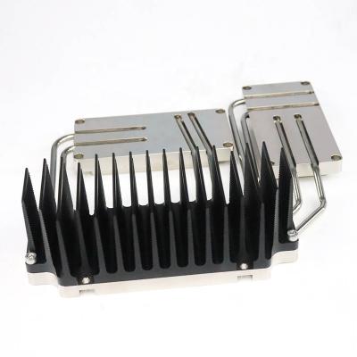 China Ascending Plate Heatsink Customized Black Extrusion Heatsink Extruded Aluminum Anodized Heat Heatsink for sale