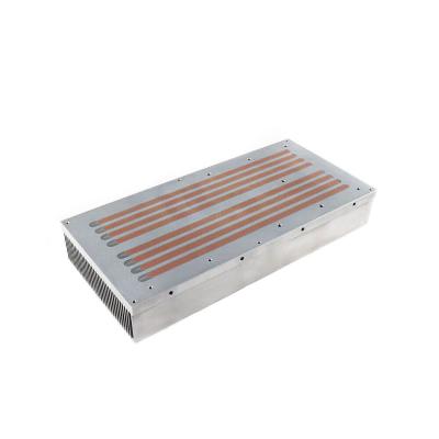 China Radiator CNC Water Cooling Milling Aluminum Block For Water Cooler Liquid Radiator for sale