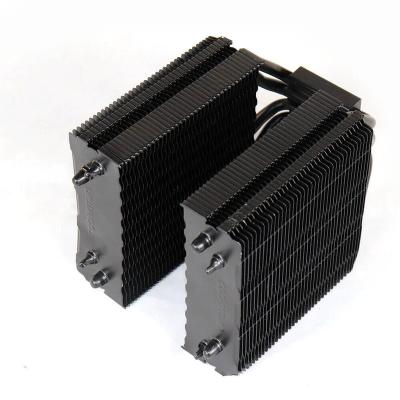 China Cooler Computer Case Premum Dual Tower CPU Heatsink With Fan for sale