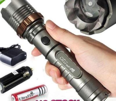 China 2000 Lms Ultrafire Cree XML T6 High Power Rechargeable 18650 Led Flashlight Torch for sale