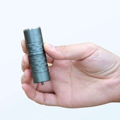 China 16340 Battery Powered Aluminum Alloy Mini Pocket Size CREE XPE R5 Led Flashlight/torch for sale