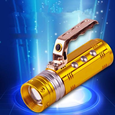 China 10W High Power Rotating Zoom Blue&Yellow&White Outdoor Night Fishing Led Fishing Light for sale