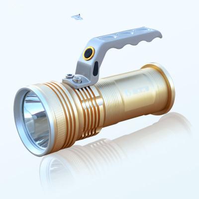 China XPG-R5 Aluminum Alloy Handle Led Portable Spotlight/Searching Light with 3.5mm Port for sale