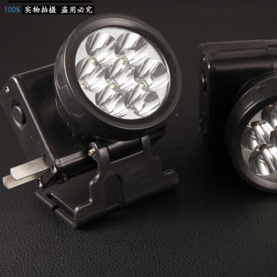 China 7 Led Lamps High Bright Led Flashlight/Headlamp Light with 2 Files for Camping/Bicycle for sale