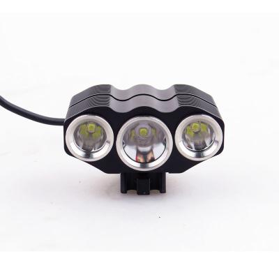 China 3000Lms 4 Flash Modes 3XCREE T6 Bicycle Light/Bike Lamp/Headlamp Taking 18650 Battery for sale