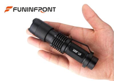 China CREE XM-L L2 Handheld  MINI LED Flashlight Zoomable with Clip for Portable Lampe for sale