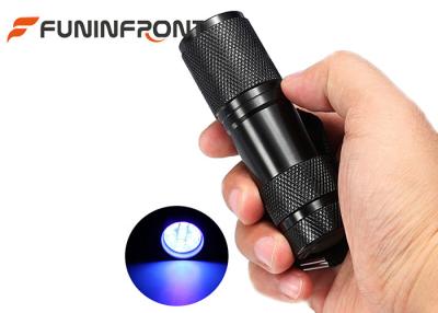 China Black Light 395nm UV LED Flashlight for Pet Urine Stains Detect, Scorpion Finder for sale