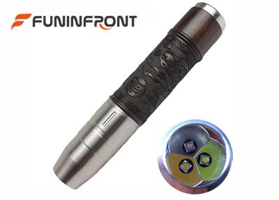 China Powerful Three Light Source CREE Expert Gem Torch Using 18650 Li-ion Battery for sale