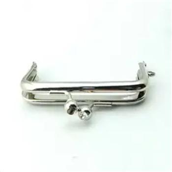 China Fashion Metal Kiss Lock Metal Clasp Frame Bag Accessories 8.2*4.4cm for sale