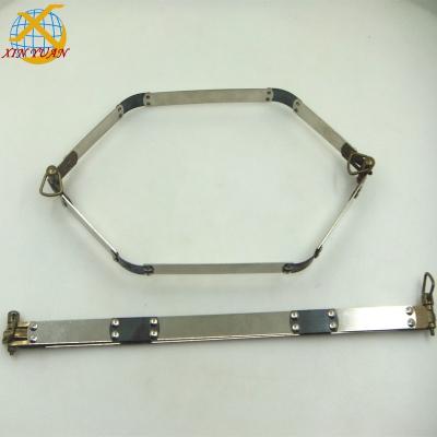 China Convenient Internal Internal Metal Flex Frame For Purses, Handbags Metal Purse Metal Cable Frame 30x1.4cm Frame for sale