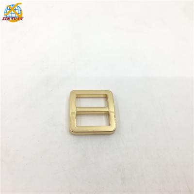 China Popular Metal Gold Square Shape Ring Metal Buckle For Bags for sale