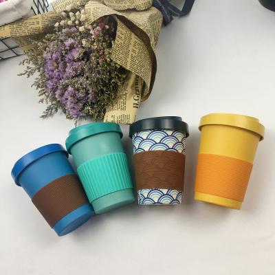 China Sustainable Mikenda Fiber Travel Bamboo Coffee Mug Made Of Bamboo for sale