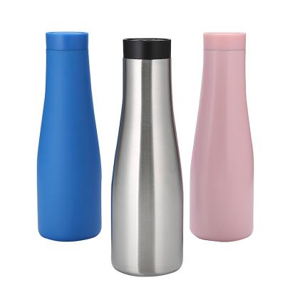 China Mikenda New Design Sustainable BPA Free Customize Double Wall Subzero Stainless Steel Water Bottle With Filter for sale