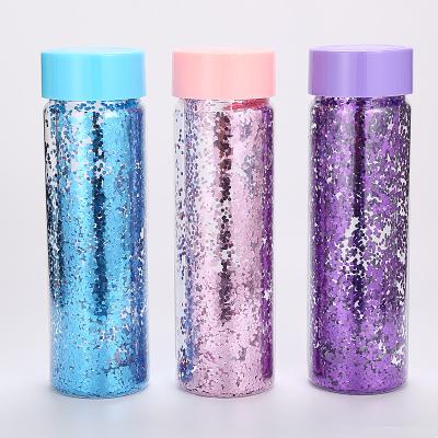 China Mikenda Z002 Sustainable Food Grade As And Colorful Water Bottle Bling Bling Water Bottle for sale