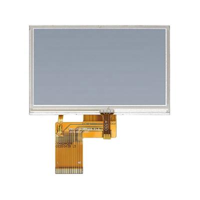 China 400nit 500nit 800*480 nit 4.3inch resolution 4.3inch tft lcd tv 1000 screen with 4.3inch lcd 4.3 inch custom touch screen for sale