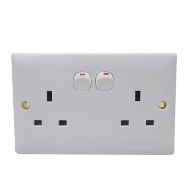 China Strong Durable Gold Cassetee Wall Switch Socket Switch Sockets Dry Wall for sale