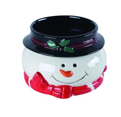 China Hot Sale Handmade Ceramic Candle Heater / Oil Burner Candle Warmer Lamp for sale