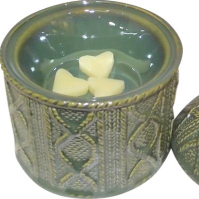 China Ceramic Plug In Fragrance Wax Melt Heaters Ceramic Burner Wax Lamp for sale