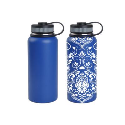 China 32oz 40oz 64oz Double Wall PORTABLE Custom Vacuum Flask Insulated Stainless Steel Sport Water Bottle, Bottle Water for sale