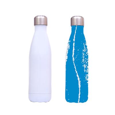 China Viable 500ml BPA Free Stainless Steel Custom Water Bottles Logo Double Wall Insulated Metal for sale