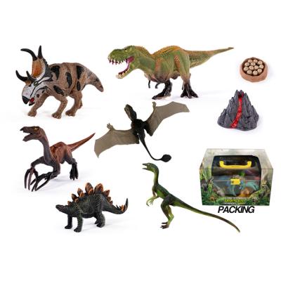 China Exquisite Type Hand Print Color Interesting Price New Design Unique Hot Selling Fun Dinosaur Toys Small Plastic Toys for sale