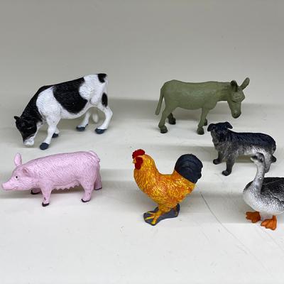 China Good quality nice price plastic hand printing type newest fun farm animal toys newest color exquisite design for sale