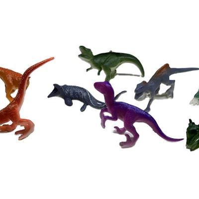 China Top Quality Exquisite Widely Used Professional Manufacture Color Printing Hand Fun Cheap Dinosaurs Set Latest Kids Plastic Toys for sale