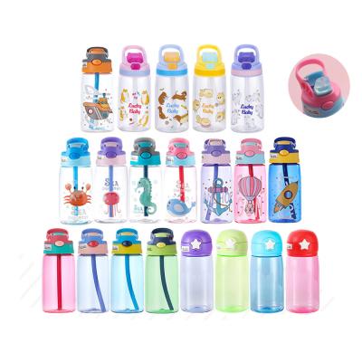 China Flypeak 480ML BAP Water Bottle Kids Viable Free Custom Plastic Kids Water Bottles Plastic Bpa Free for sale