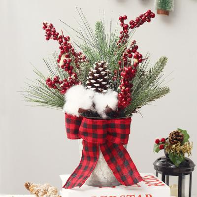 China Beautiful Flypeak New Amazon Success Christmas Items Colorful Wholesale Products Christmas Tree Decoration Desktop Sales for sale