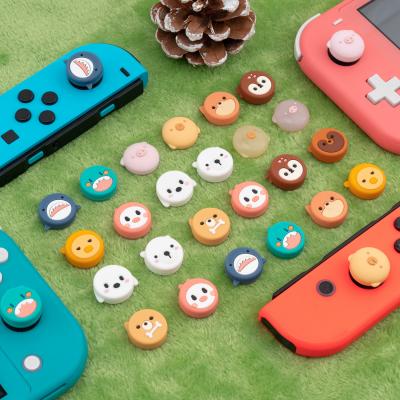 China Silica gel Nintendo Switch game console rocker cover foam bear joycon handle rocker ace NS protective switch for sale