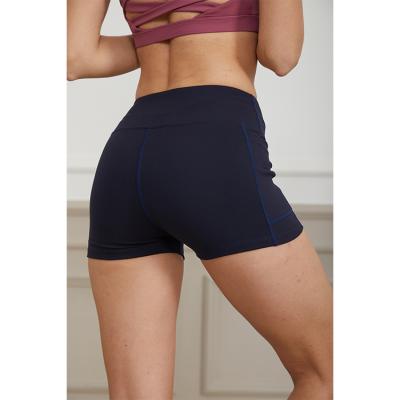 China Women's High Waist Gym Fitness Yoga Shorts Breathable Women's Panties Compression Shorts With Pocket for sale