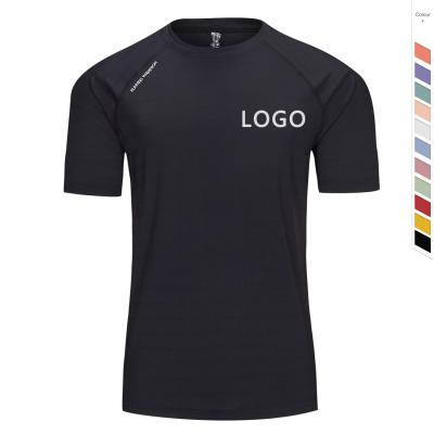 China Anti-Wrinkle Free Samples Plus Size Custom Polyester Print Gym T-Shirts T-shirt Sport Oversized T-shirt en venta