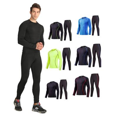 China Wholesale Breathable Gym Clothing Long Compression Gym Men And Kids Fitness Sports Tights Men Sportswear for sale