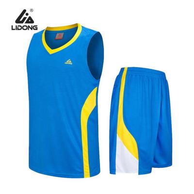 中国 Latest Design Basketball Tank Tops Uniforms Customized Sublimation Breathable Reversible Basketball Tank Top 販売のため