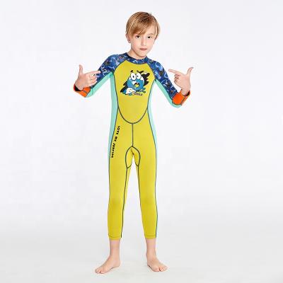 China Swimsuit UPF 50+ Sun Protection Antibacterial Hot Sale Boys One Piece Swimsuit Boys Wetsuit Long Sleeve à venda