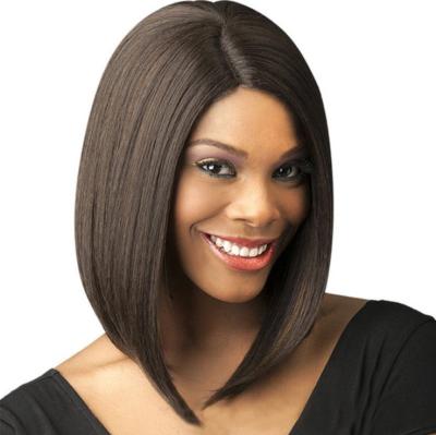 China 2021 Wholesale Body Wave Cheap Wigs Synthetic Hair Wigs For Women Color Hair Short High Quality Synthetic Wig for sale