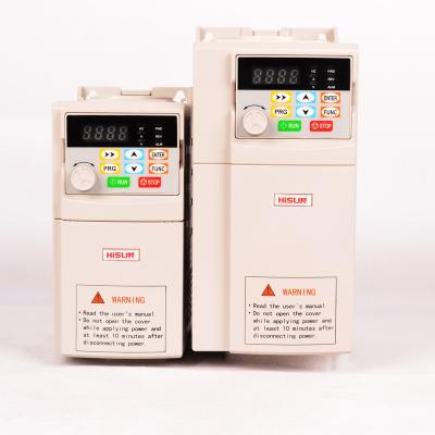 China HISUN Industry Brand 0.4kw-2.2kw 380v Din Rail Mountedl Mini Type Frequency Inverter for sale