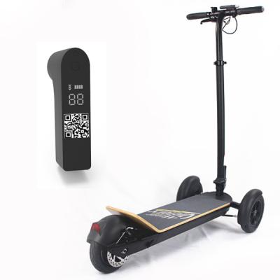 China 2019 New Model ESWING 3 Wheel Electric Sharing Scooter 48V 500w 3 Wheel For Adult 8.5 Inch for sale