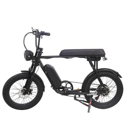 China ESWING aluminum alloy 500w 20 inch fat tire bicycle 48v 12.5Ah lithium battery adult electric mountain bike for sale