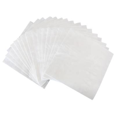 China Best Restaurant Disposable White Pulp White Cutlery Napkin for sale