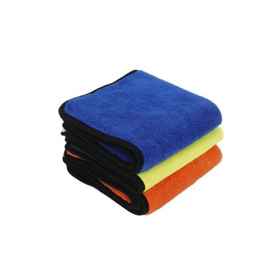 China High Quality Customized Kid Safe Universal Volume Thickened Microfiber Quick Dry Car Cleaning Towels for sale